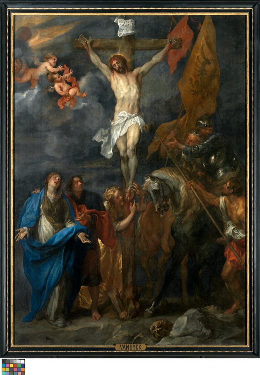 Kristus på korset eller Kristus med svampen af Anthony van Dyck