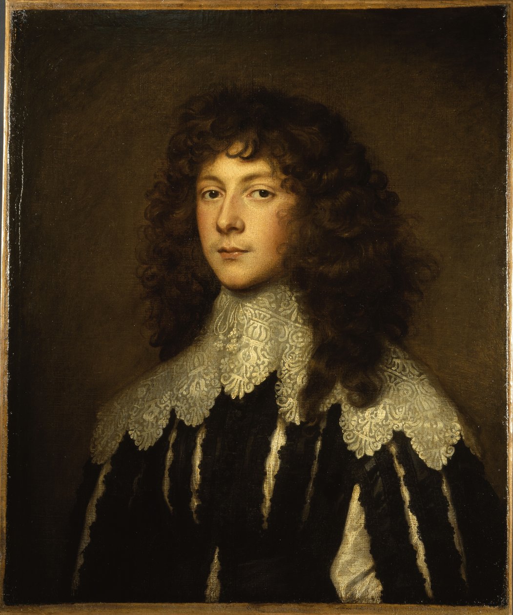 Oberst Lord Charles Cavendish (olie på lærred) af Anthony van Dyck