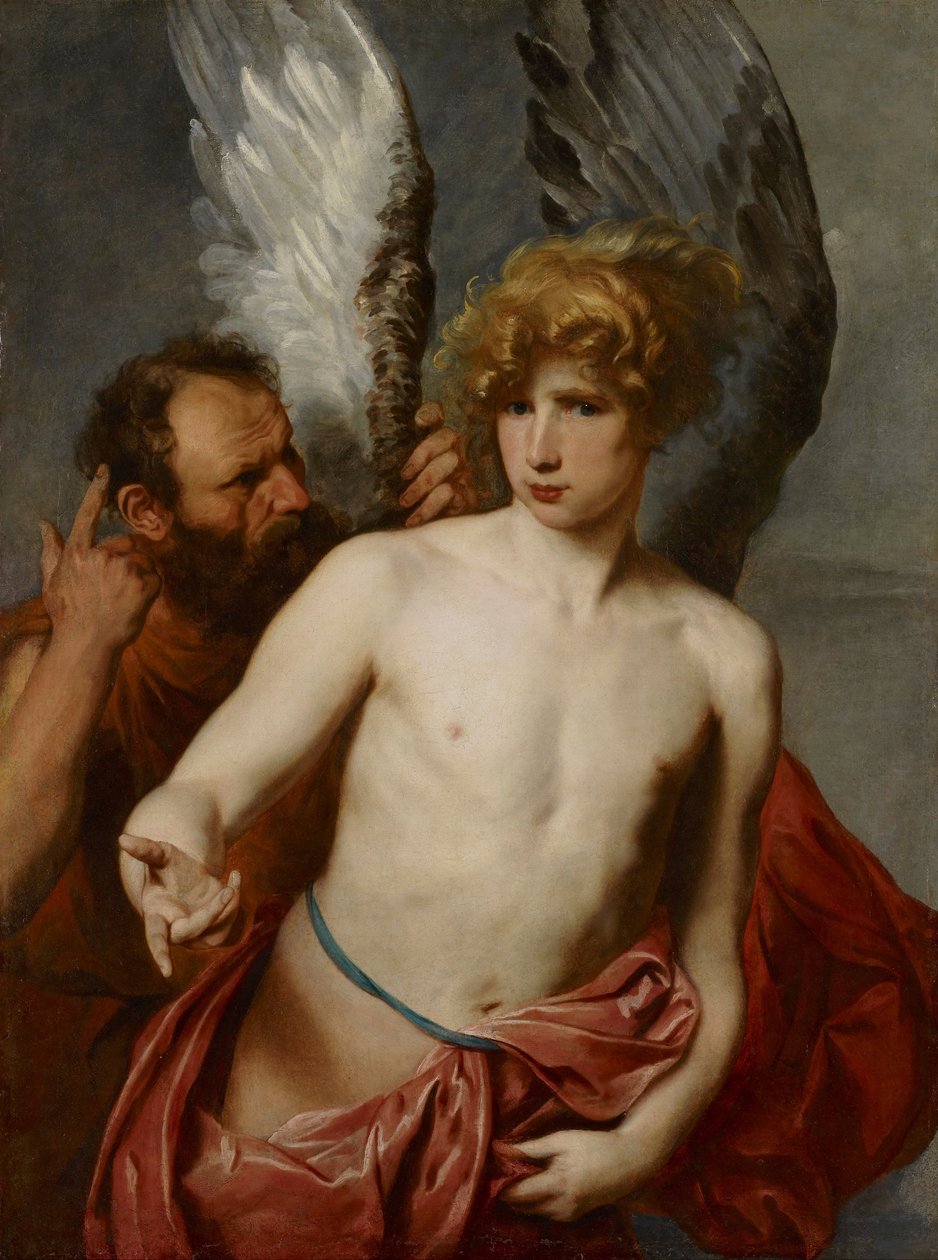 Daedalus og Ikaros, mellem 1615 og 1620 af Anthony van Dyck