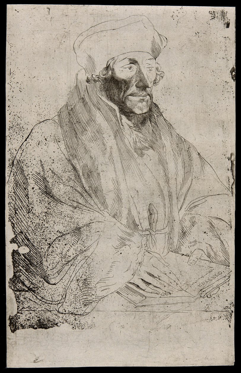 Desiderius Erasmus af Anthony van Dyck