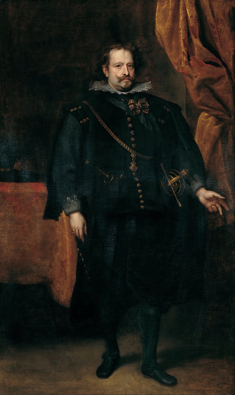 Diego de Mexía, Marquess of Leganés af Anthony van Dyck