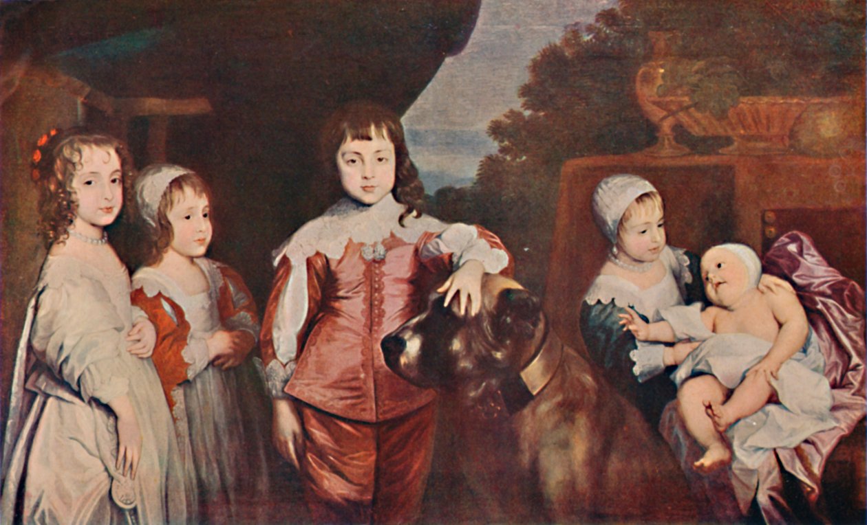 Fem ældste børn af Charles I, 1637, 1903 af Anthony van Dyck