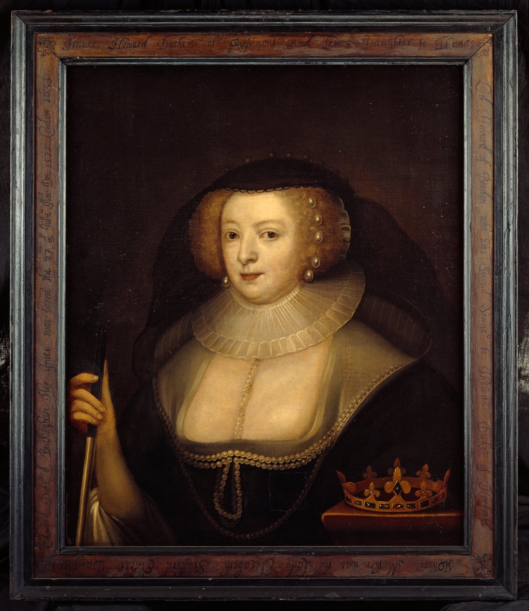 Frances Howard (olie på lærred) af Anthony van Dyck