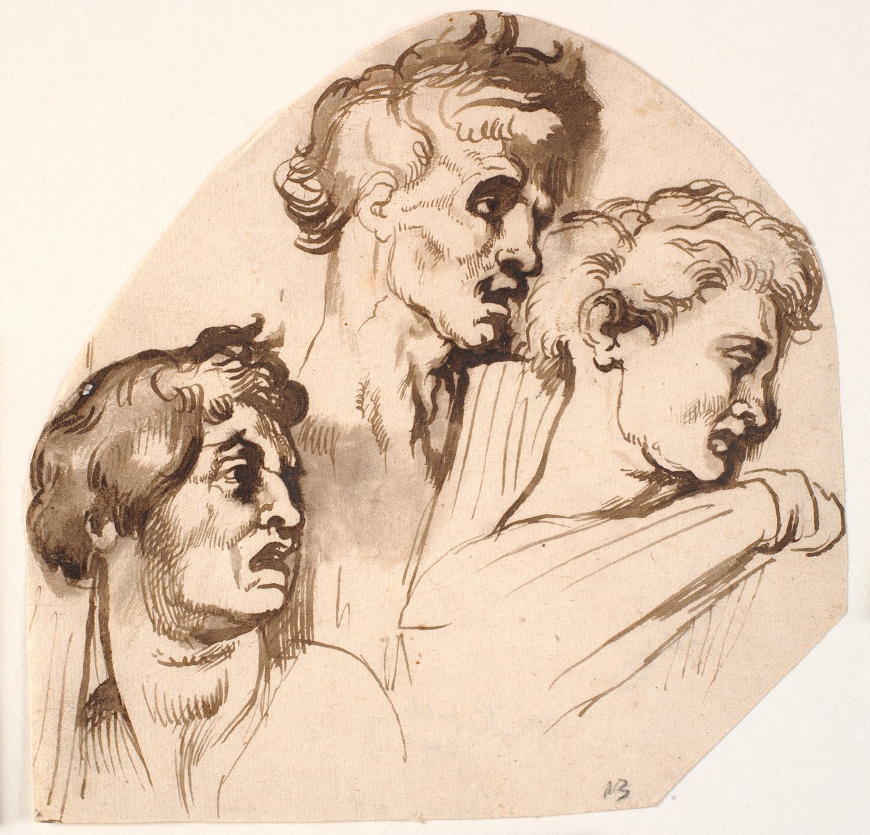 Chefer for prokonsulens liktorer og rådgiver af Anthony van Dyck