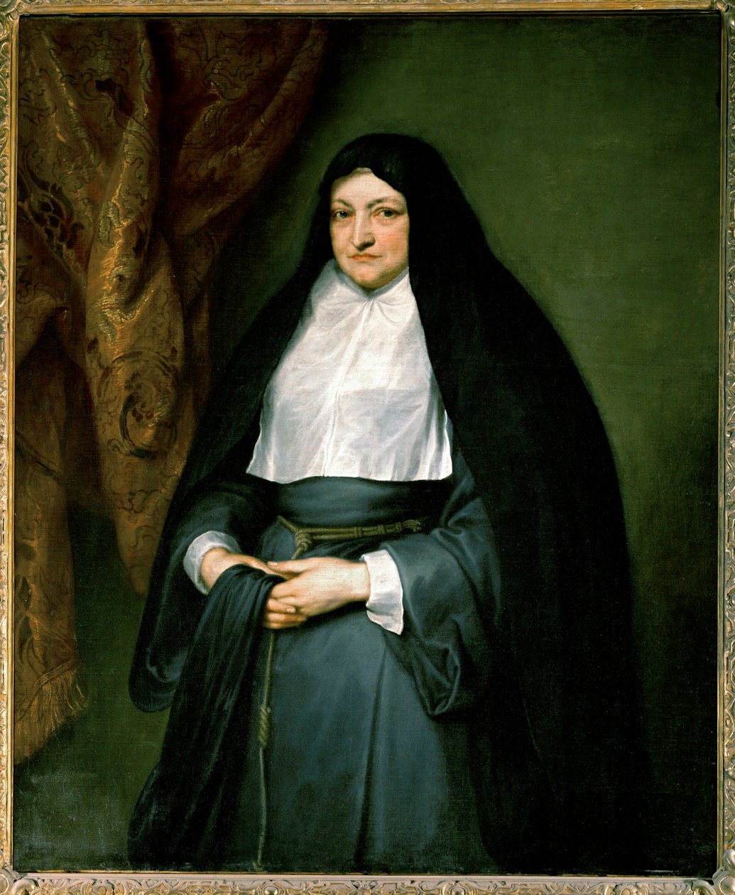 Infanta Isabella Clara Eugenia, regent af de spanske Nederlande, gift med Erzherzog Albrecht ... af Anthony van Dyck