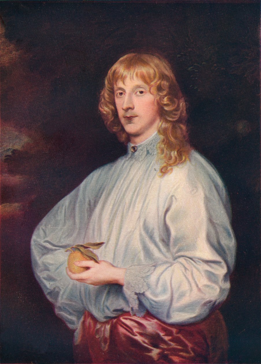 James Stuart, hertug af Richmond og Lennox med sine egenskaber, 1634 af Anthony van Dyck