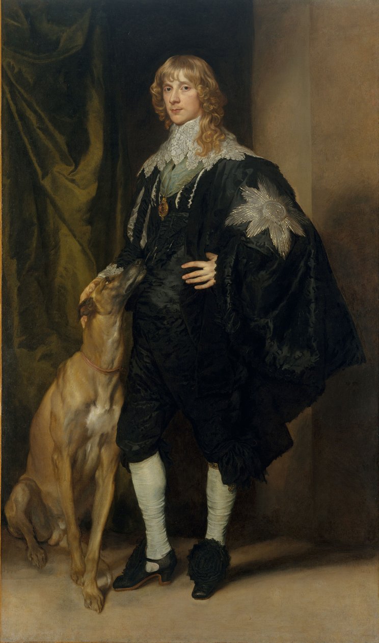 James Stuart, hertug af Richmond og Lennox, ca. 1633-35 af Anthony van Dyck