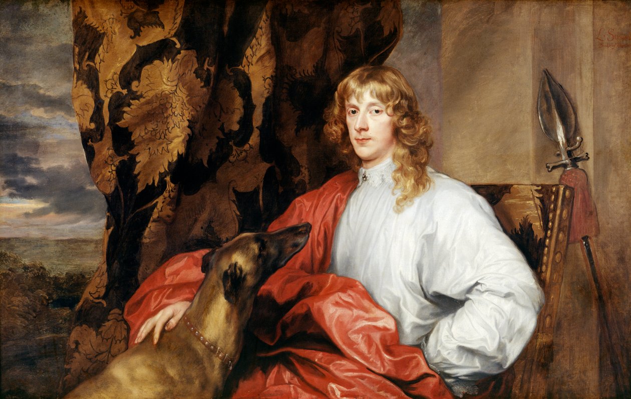 James Stuart, hertug af Richmond og Lennox, ca. 1636 (olie på lærred) af Anthony van Dyck