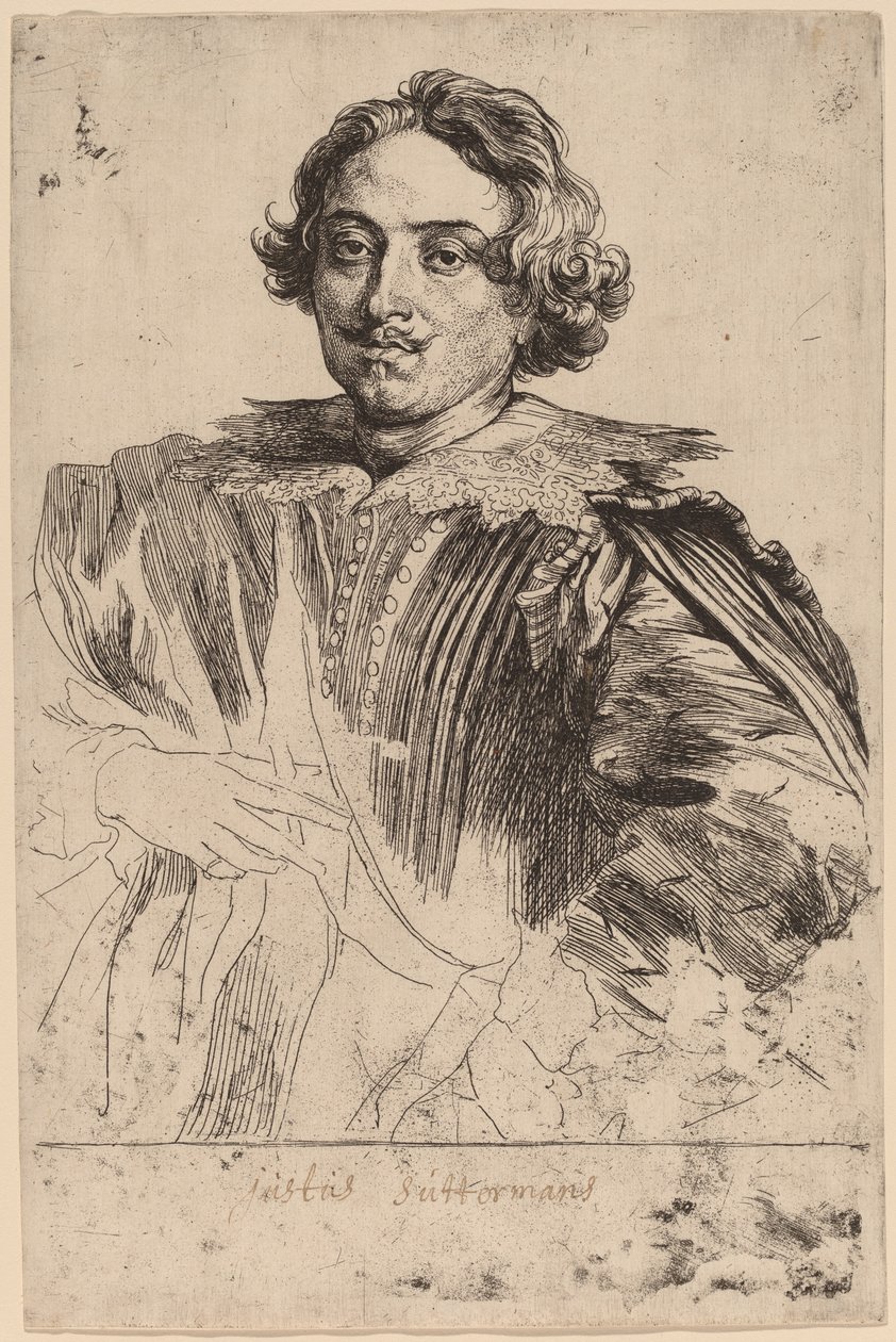 Justus Suttermans, sandsynligvis 16261641. af Anthony van Dyck