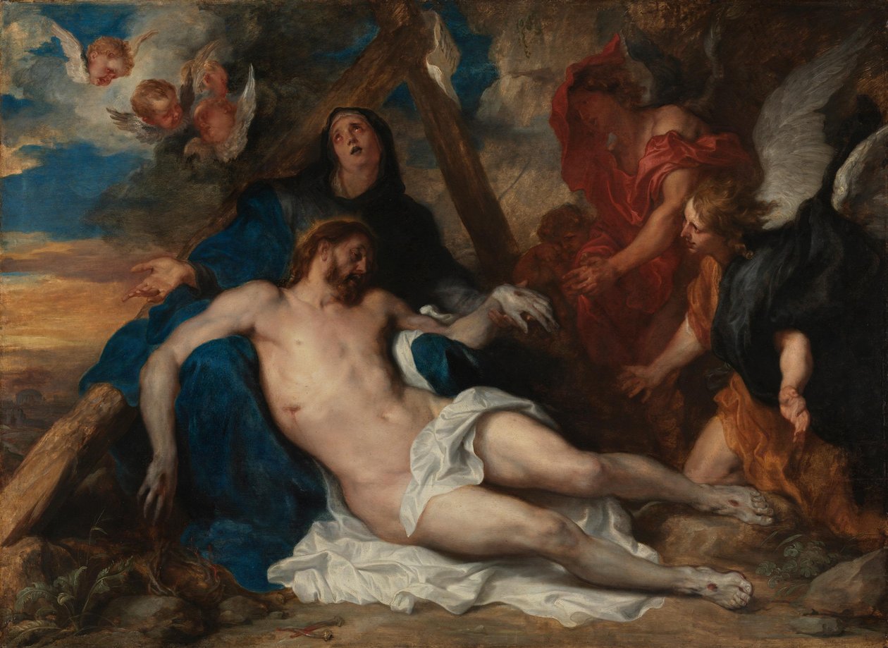 Kristi klagesang af Anthony van Dyck