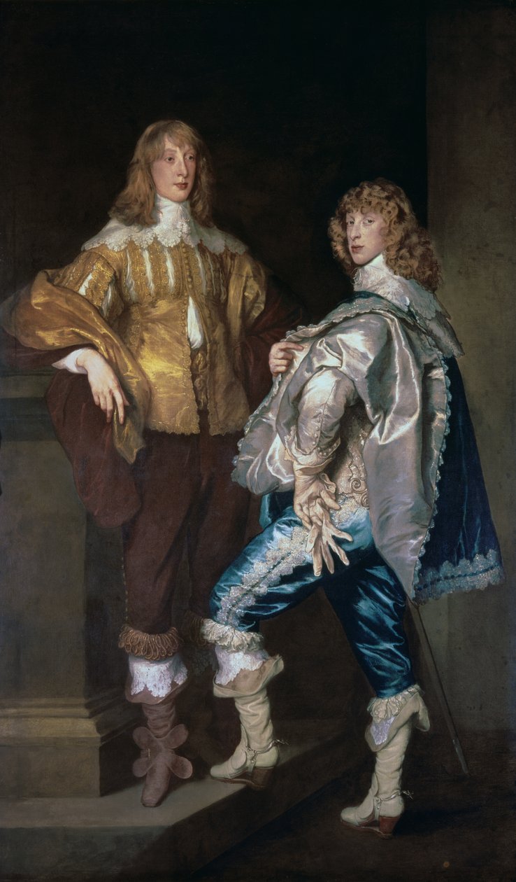 Lord John Stuart og hans bror, Lord Bernard Stuart af Anthony van Dyck