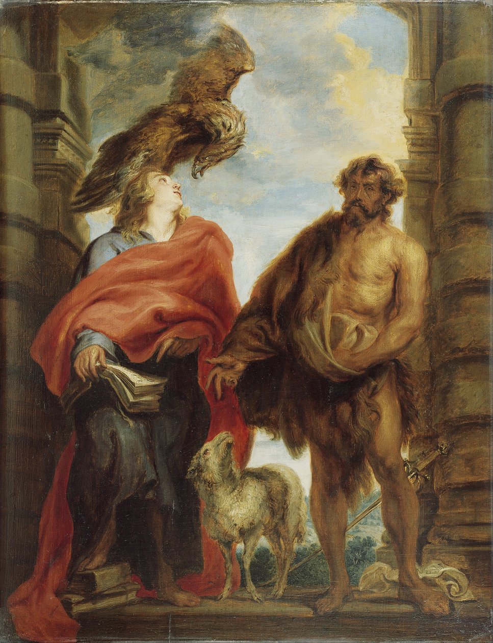 De hellige johannesbrødre af Anthony van Dyck