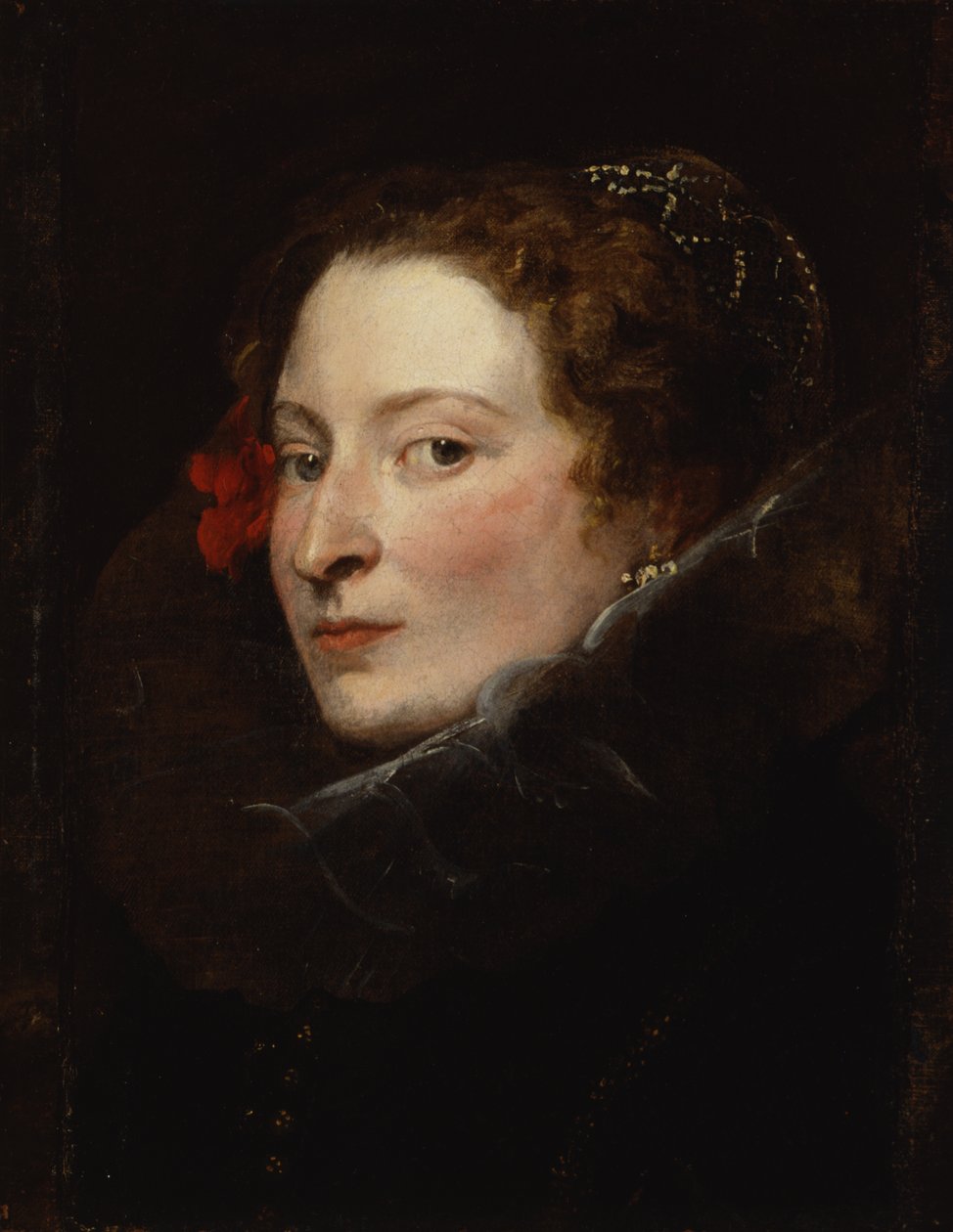 Marchesa Elena Grimaldi-Cattaneo, ca. 1622-23 (olie på lærred) af Anthony van Dyck