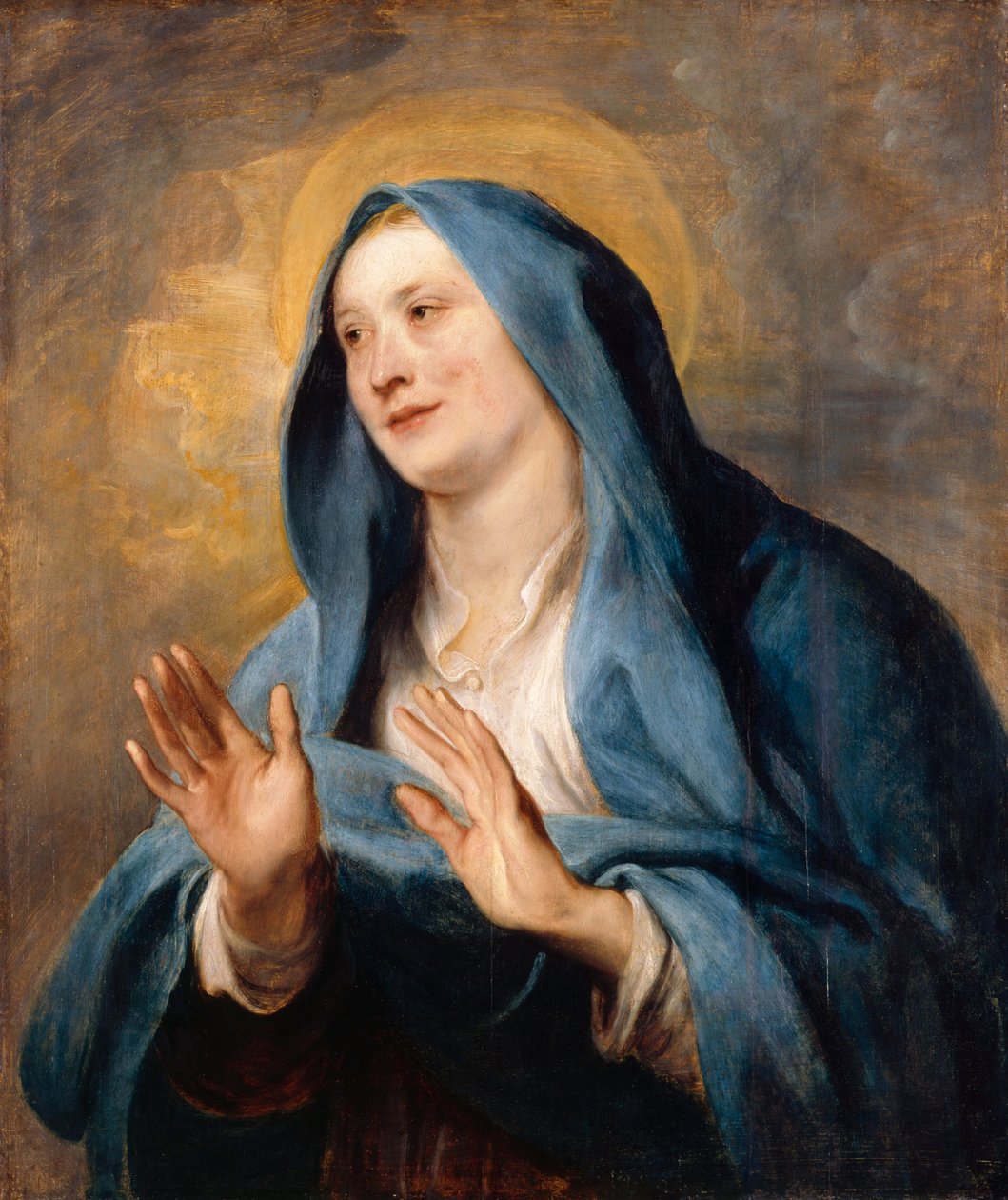 Maria som Mater Dei af Anthony van Dyck