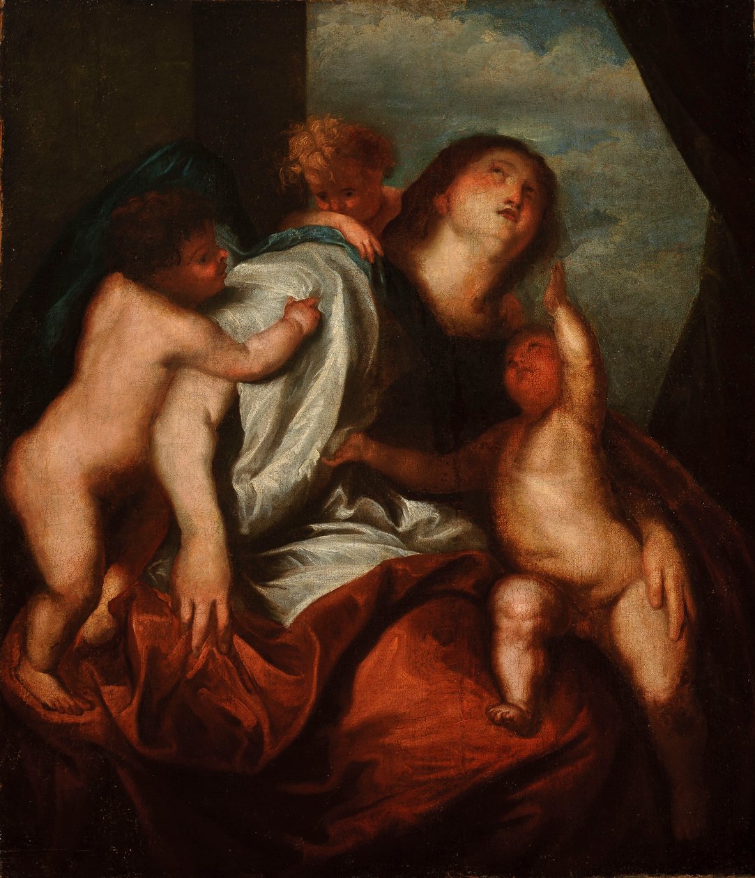 Barmhjertighed af Anthony van Dyck