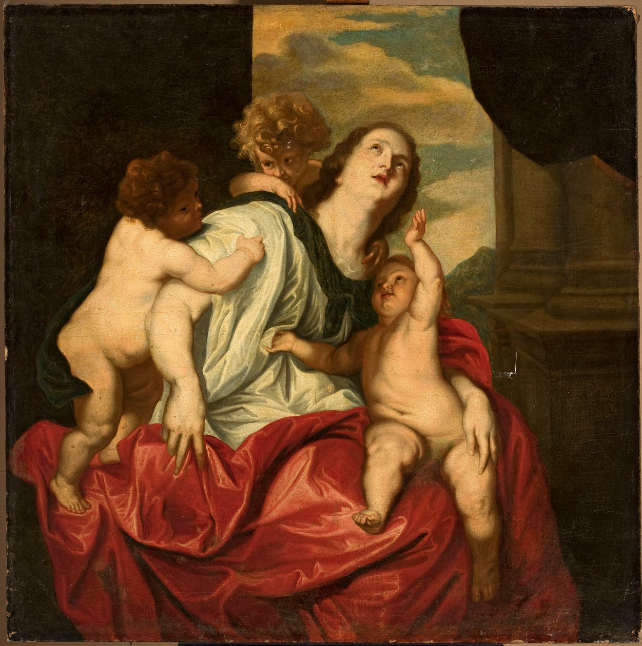 Barmhjertighed af Anthony van Dyck