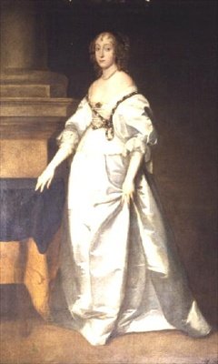 Penelope, grevinde af Pembroke (olie på lærred) af Anthony van Dyck
