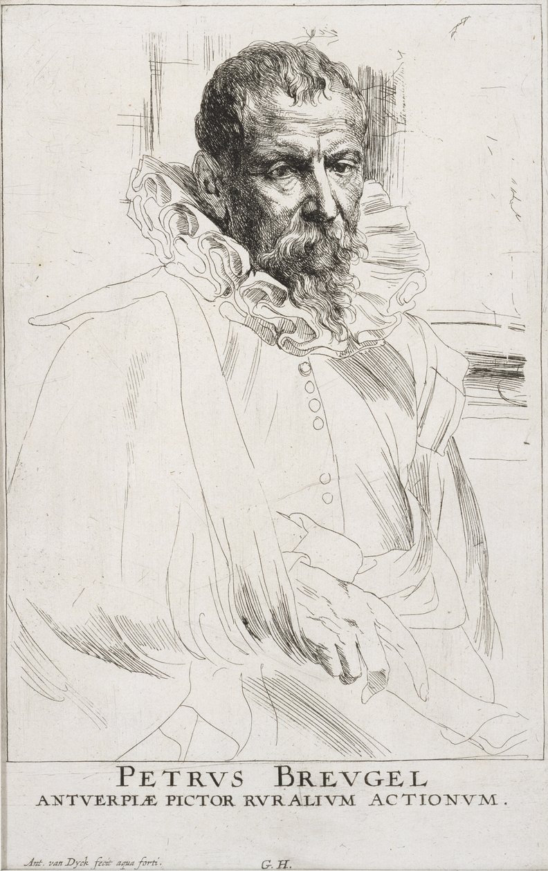 Pieter Brueghel af Anthony van Dyck