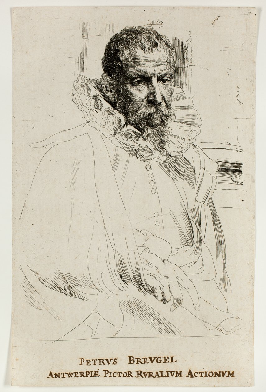 Pieter Brueghel den Yngre af Anthony van Dyck