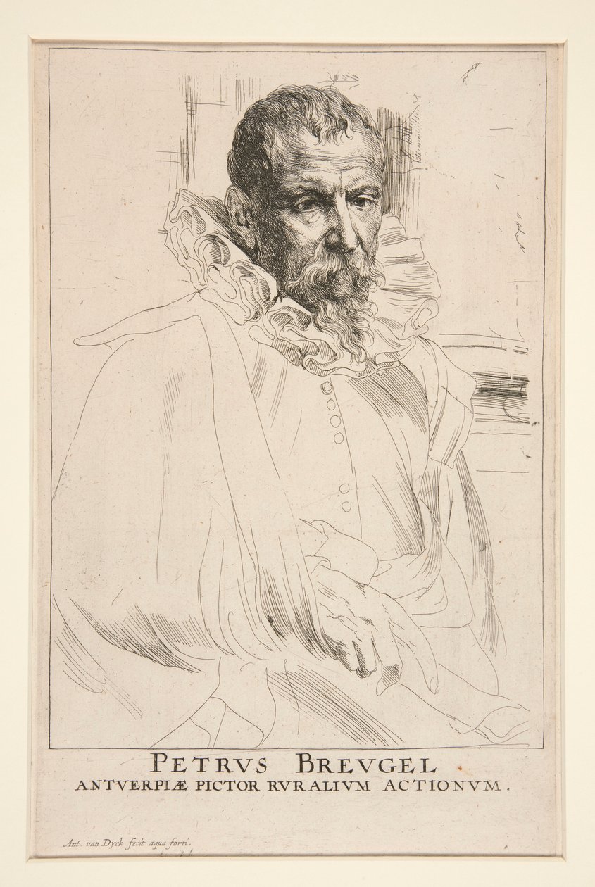 Pieter Brueghel, den yngre af Anthony van Dyck