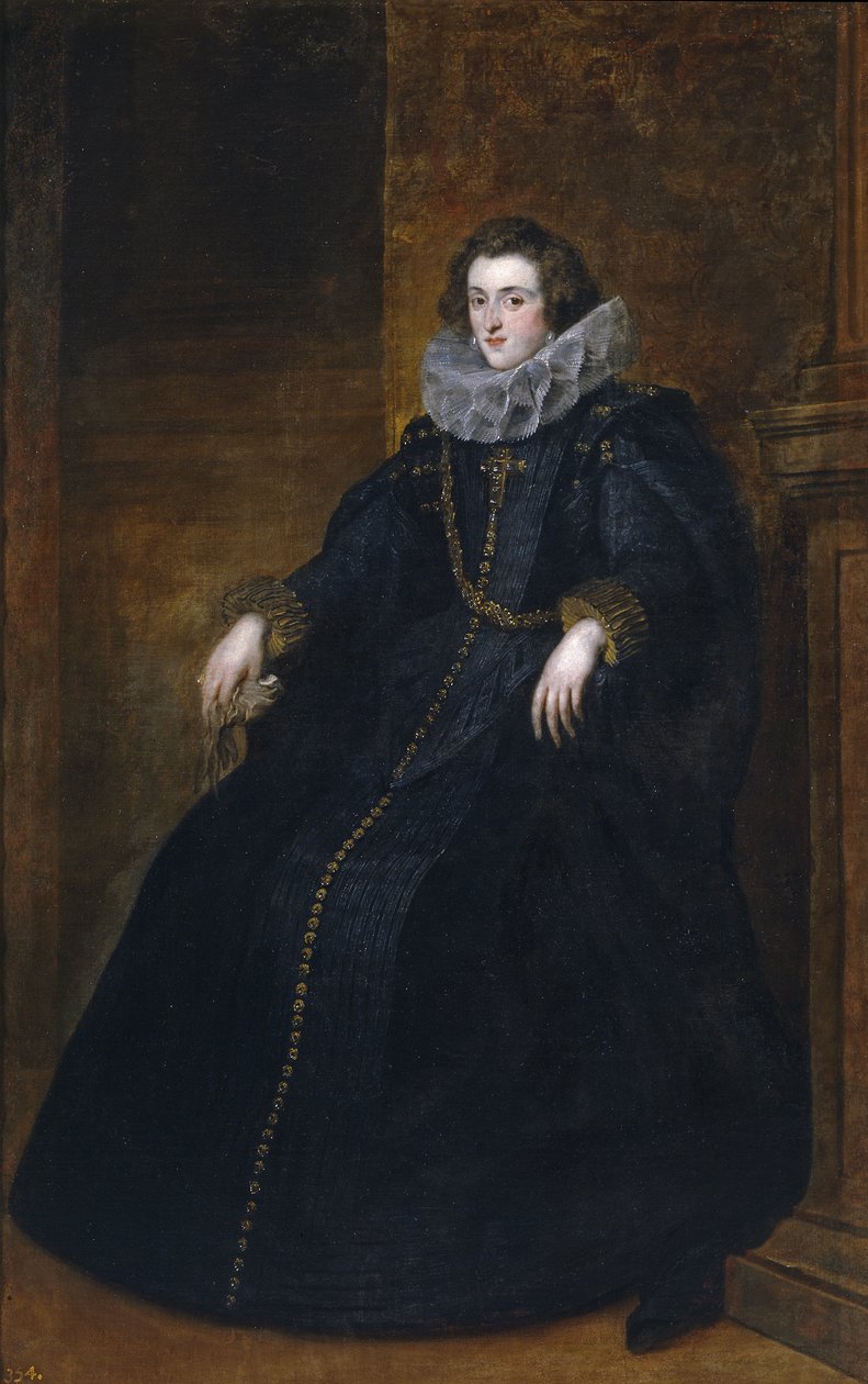 Policena Spinola, Marquise af Leganés af Anthony van Dyck