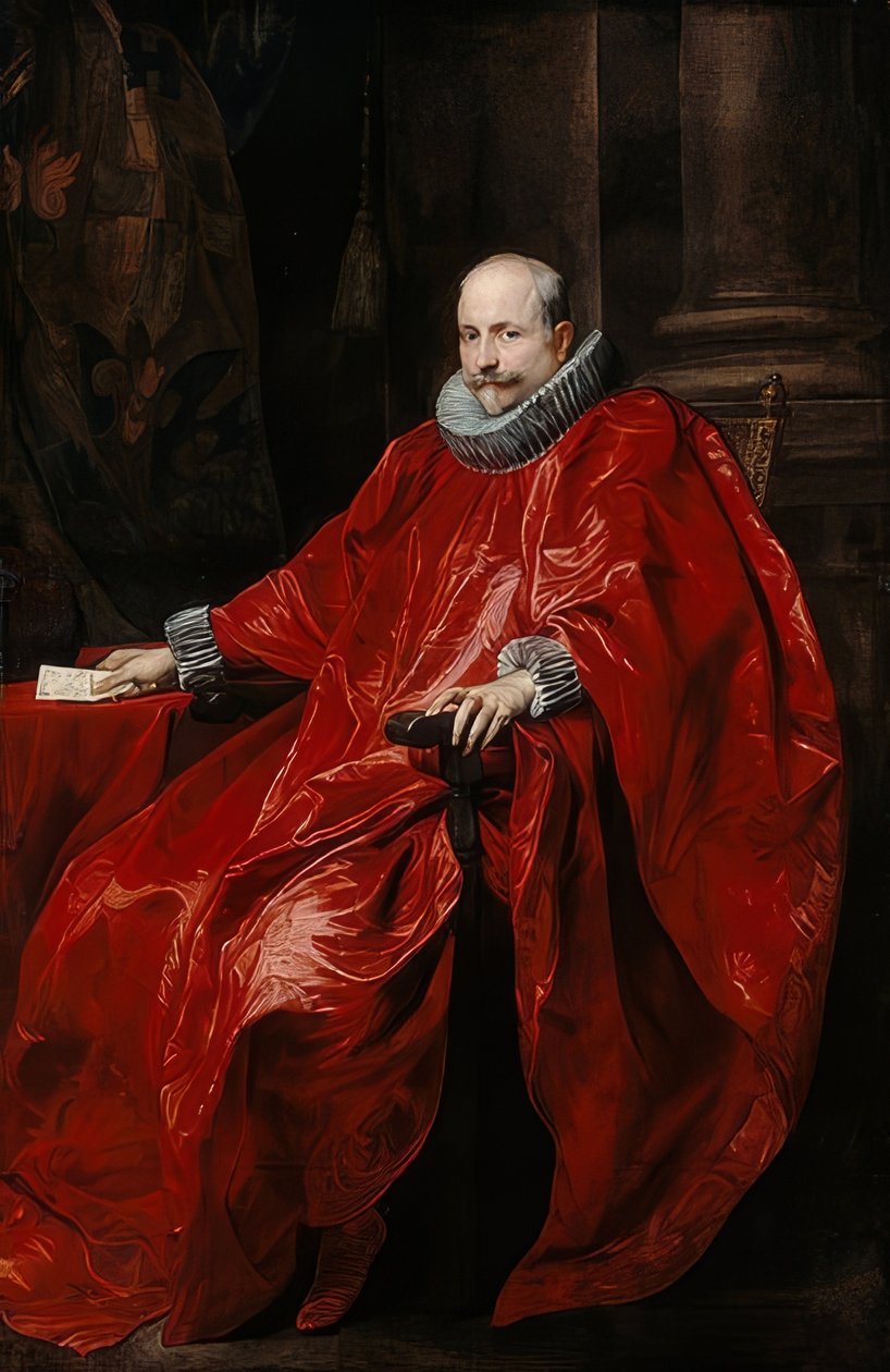Portræt af Agostino Pallavicini. Omkring 1621 af Anthony van Dyck