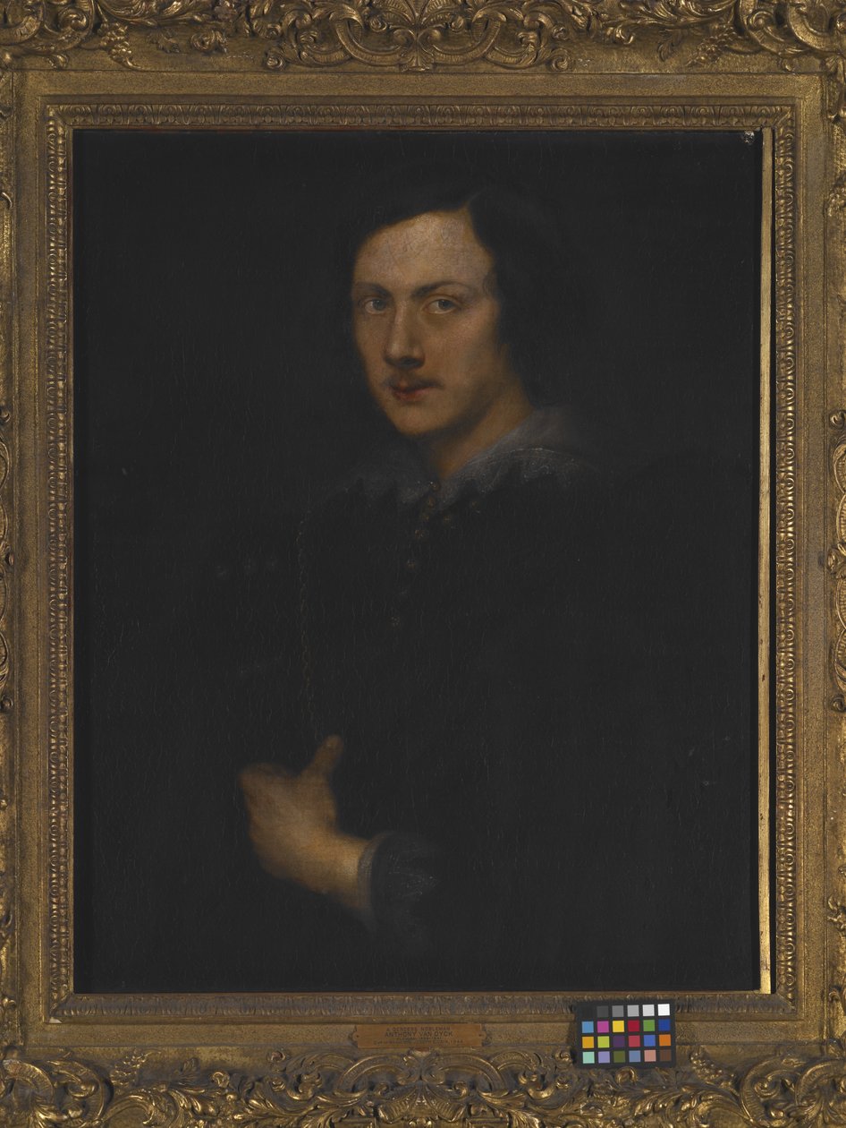 Portræt af en genuesisk adelsmand (olie på lærred) af Anthony van Dyck