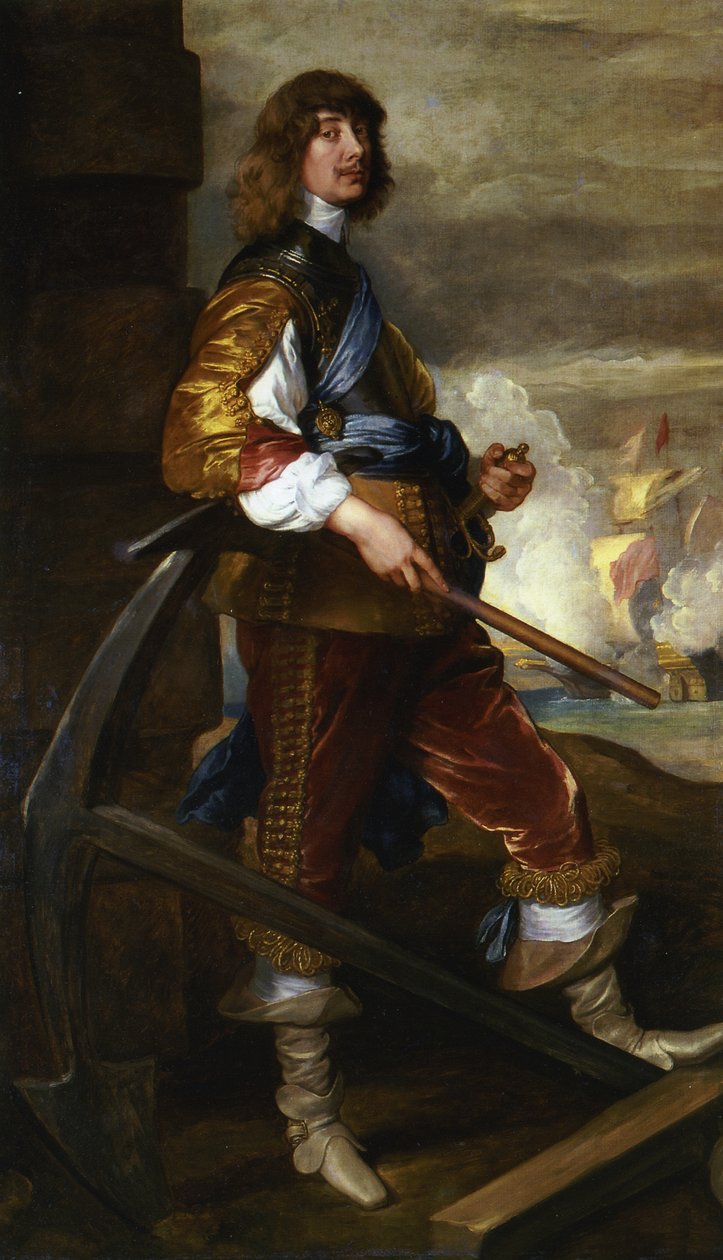 Portræt af Algernon af Anthony van Dyck