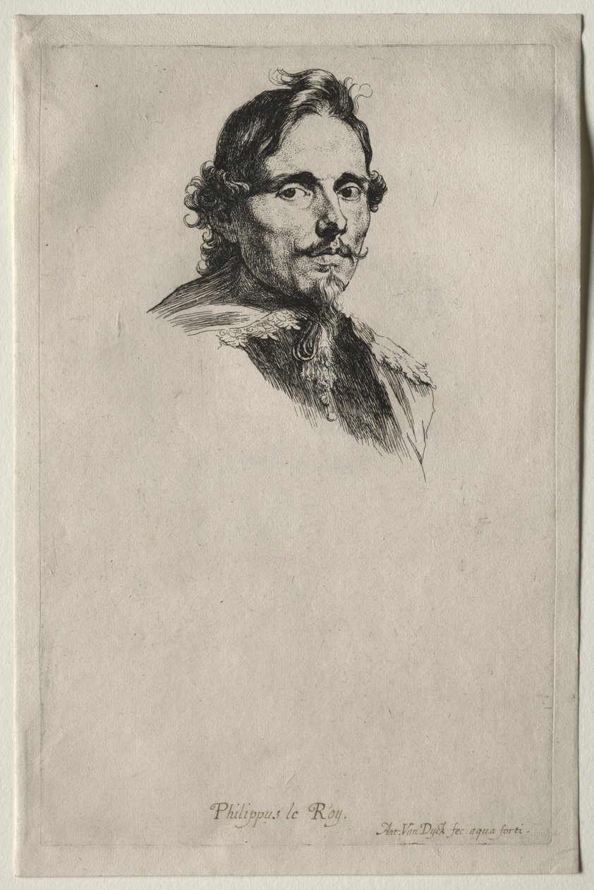 Portræt af baron Philippe Le Roy af Anthony van Dyck