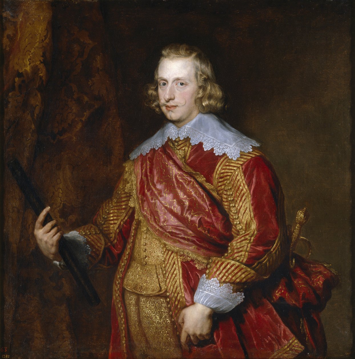 Portræt af Kardinal-Infante Ferdinand af Østrig af Anthony van Dyck