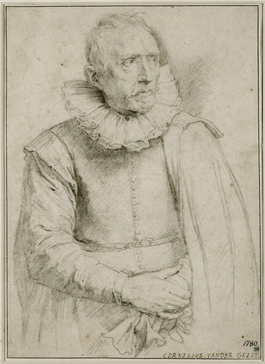 Portræt af Cornelis van der Geest af Anthony van Dyck