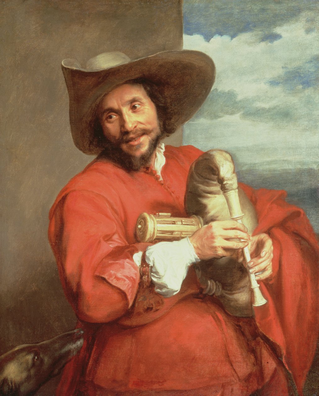 Portræt af Francois Langlois (1589-1647) c.1637 af Anthony van Dyck