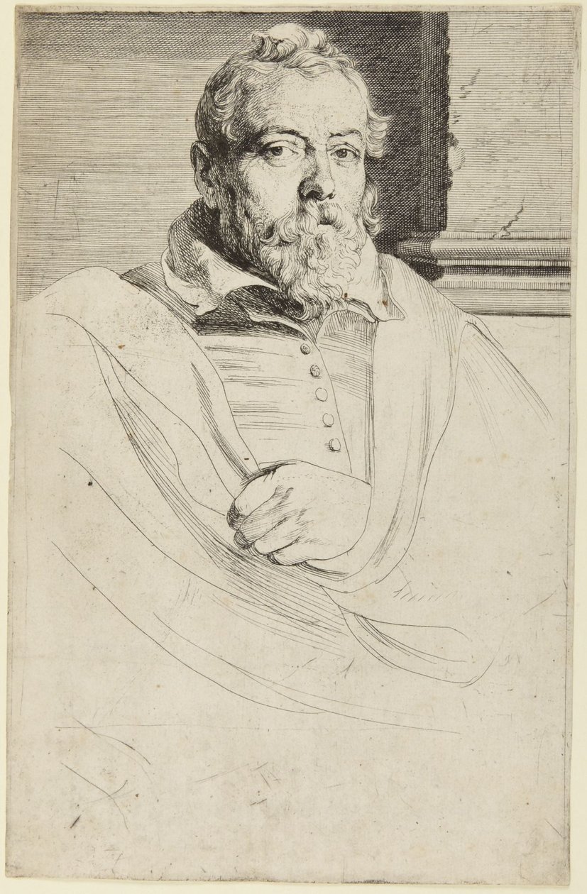Portræt af Franz Franck af Anthony van Dyck