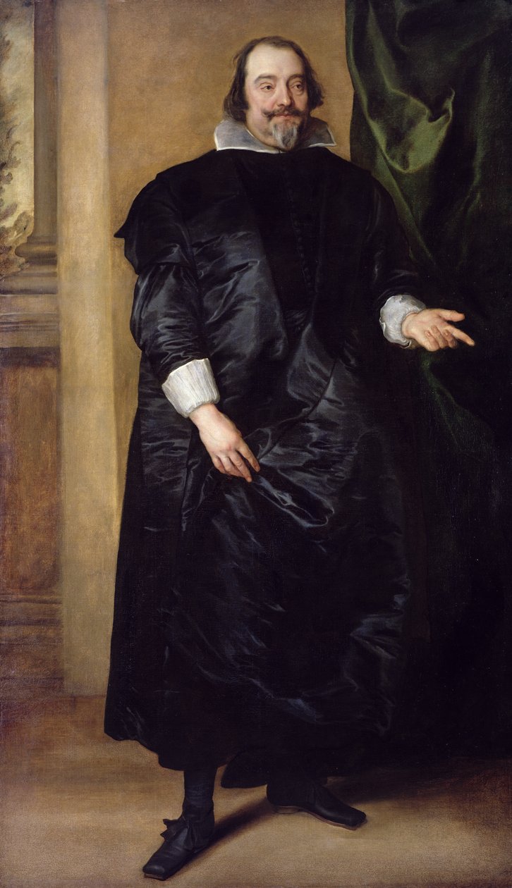 Portræt af Joost de Hertoghe (d.1638) c.1635 af Anthony van Dyck