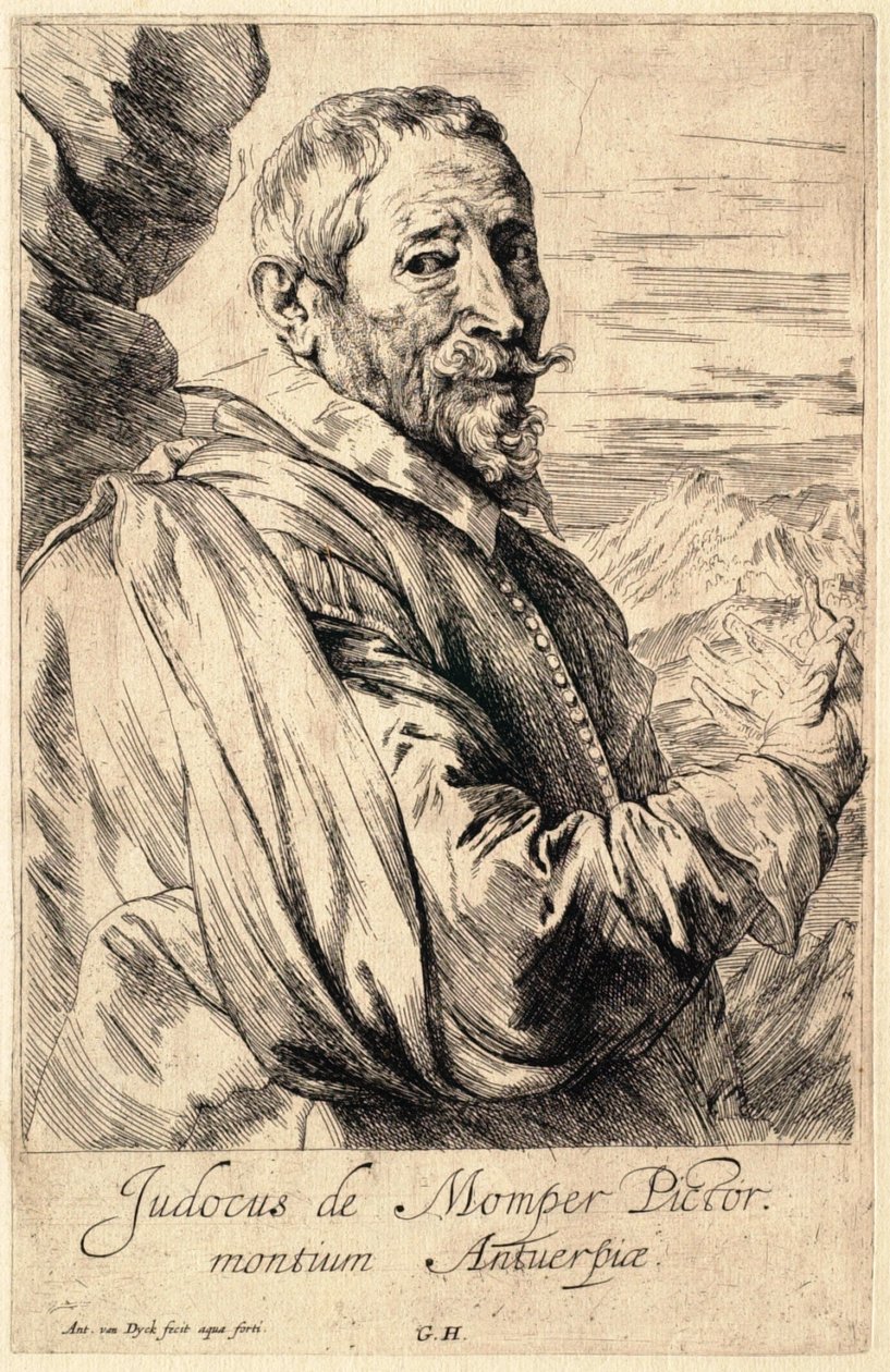 Portræt af Josse de Menpes af Anthony van Dyck