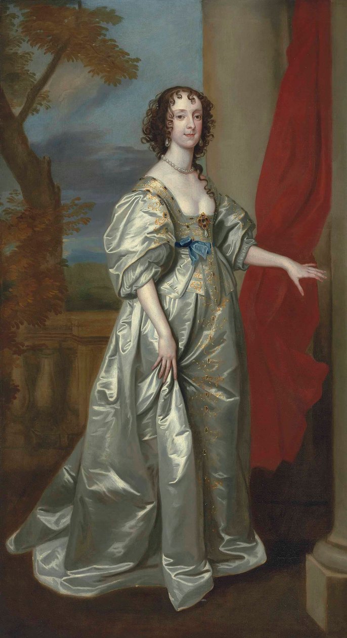 Portræt af Margaret Smith, fru Thomas Carey, senere lady Edward Herbert (1606-1678) af Anthony van Dyck