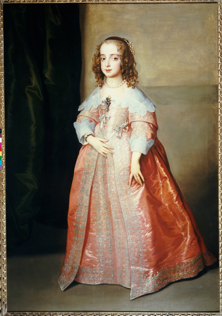 Portræt af Mary, Princess Royal, c.1641 af Anthony van Dyck