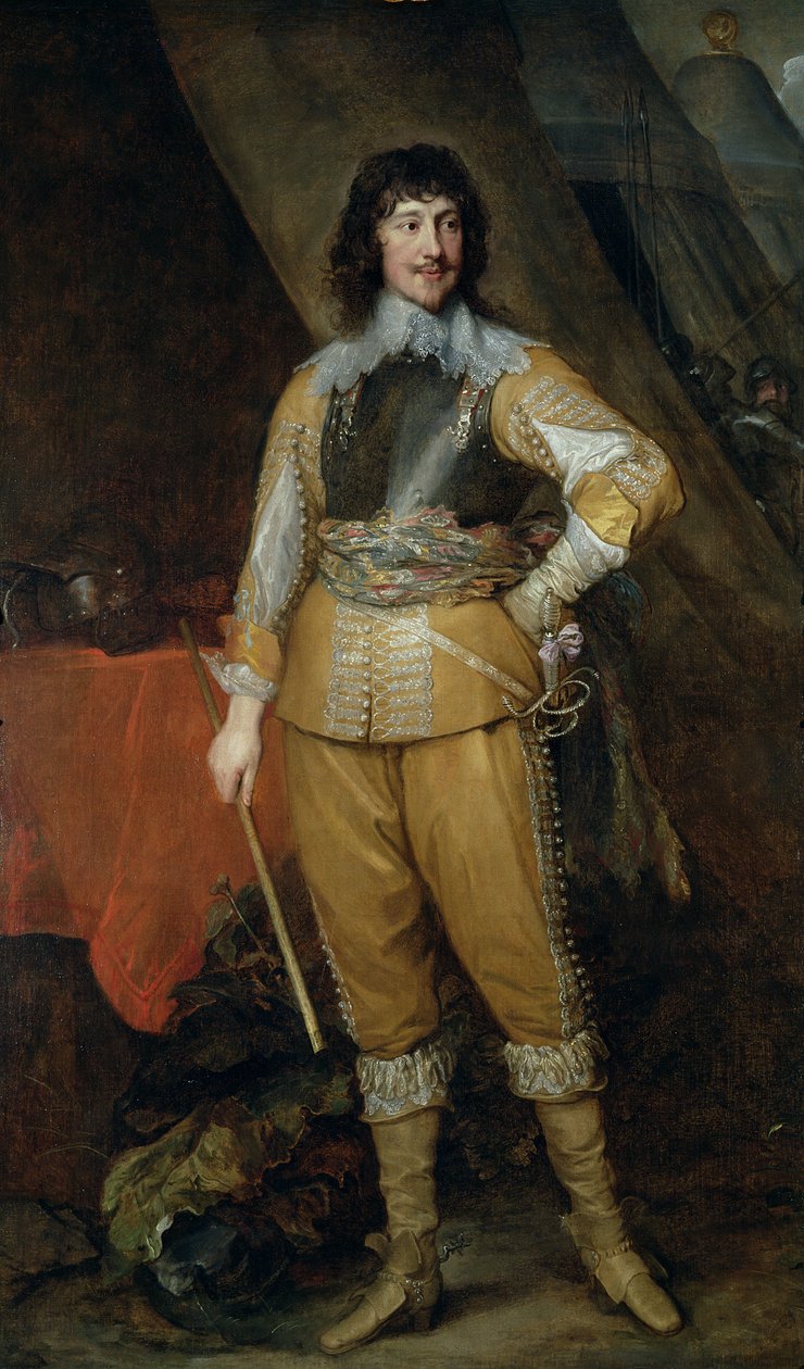 Portræt af Mountjoy Blount, jarl af Newport (ca. 1597-1666) ca. 1637-8 af Anthony van Dyck