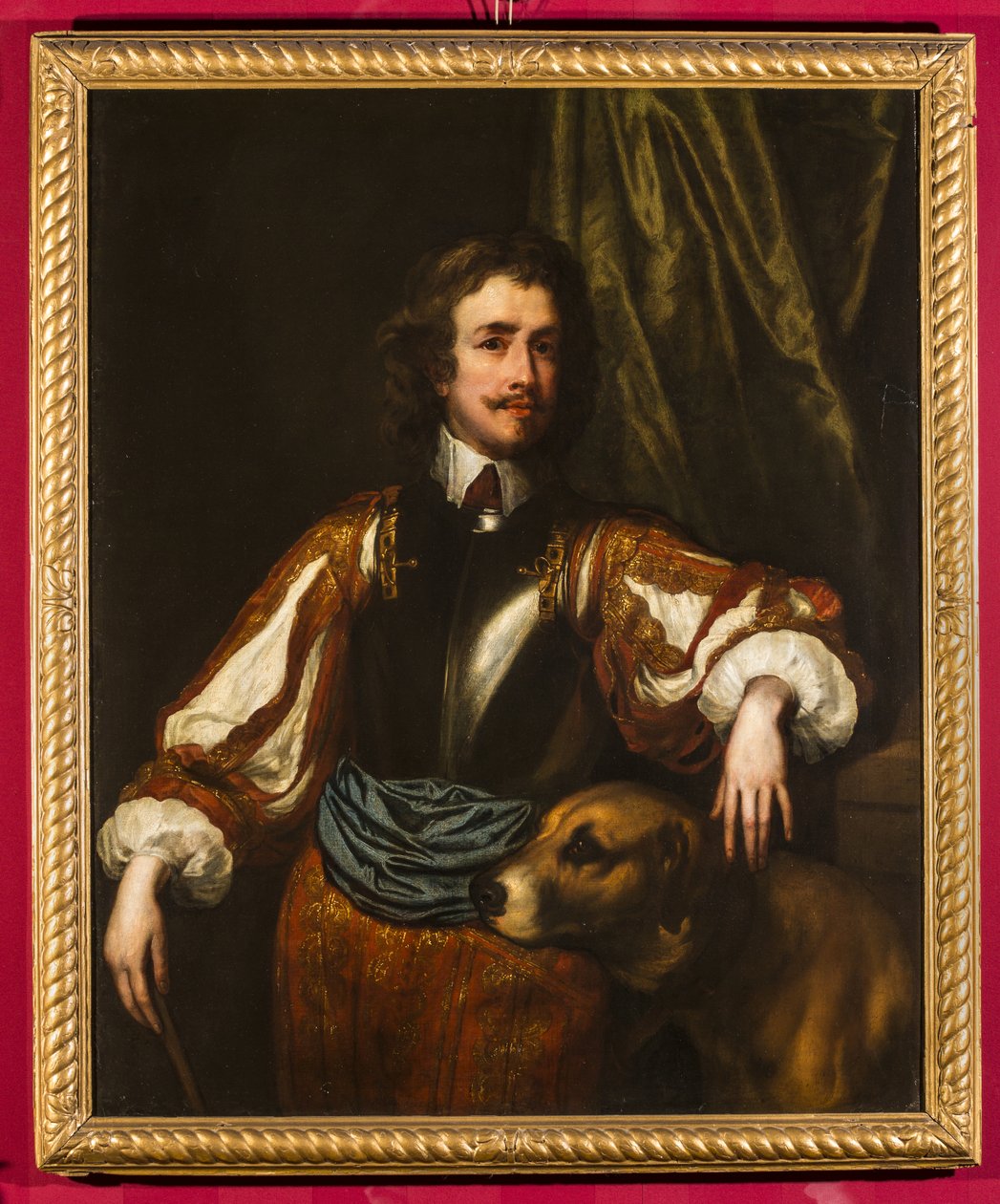 Portræt af Mr. Rogers, ca. 1643 (olie på lærred) af Anthony van Dyck