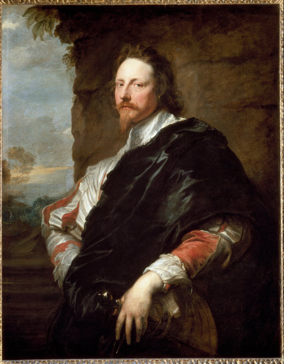 Portræt af Nicolas Lanier (olie på lærred af Anthony van Dyck