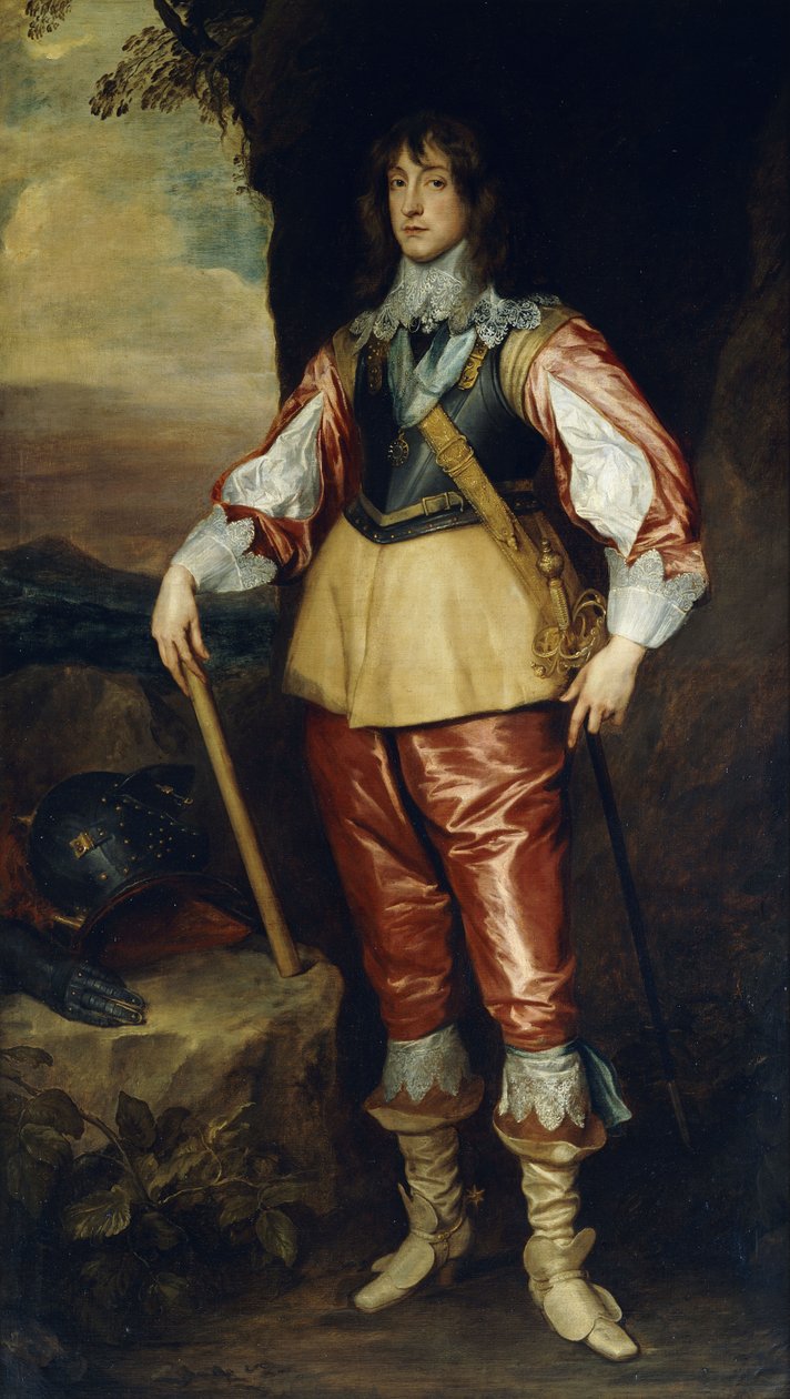 Portræt af prins Charles Louis af Anthony van Dyck