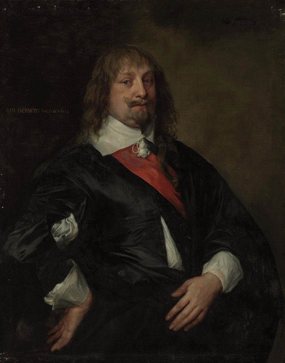 Portræt af Sir Robert Howard (1626-1698) af Anthony van Dyck
