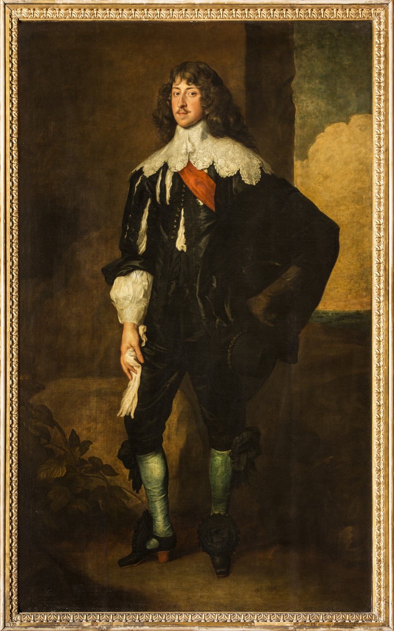 Portræt af William Cavendish, 3. jarl af Devonshire, ca. 1638 (olie på lærred) af Anthony van Dyck