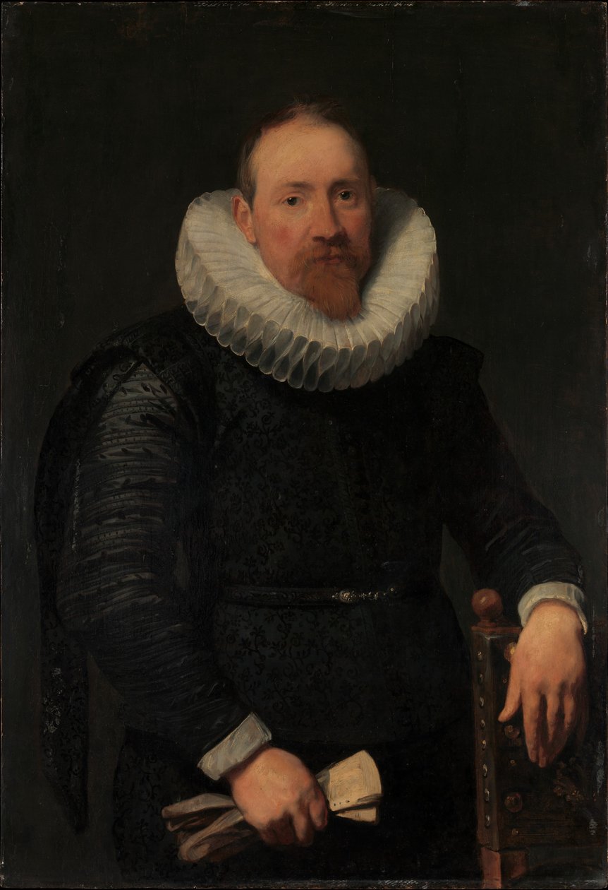 Portræt af en mand af Anthony van Dyck