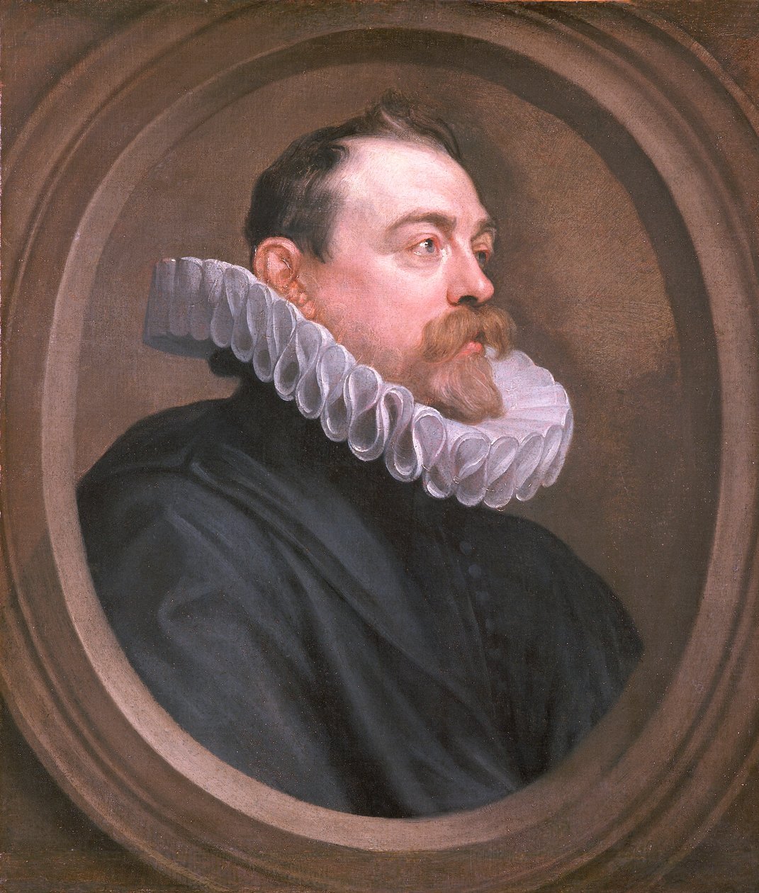 Portræt af en mand, brystlængde, c1620-1640. af Anthony van Dyck