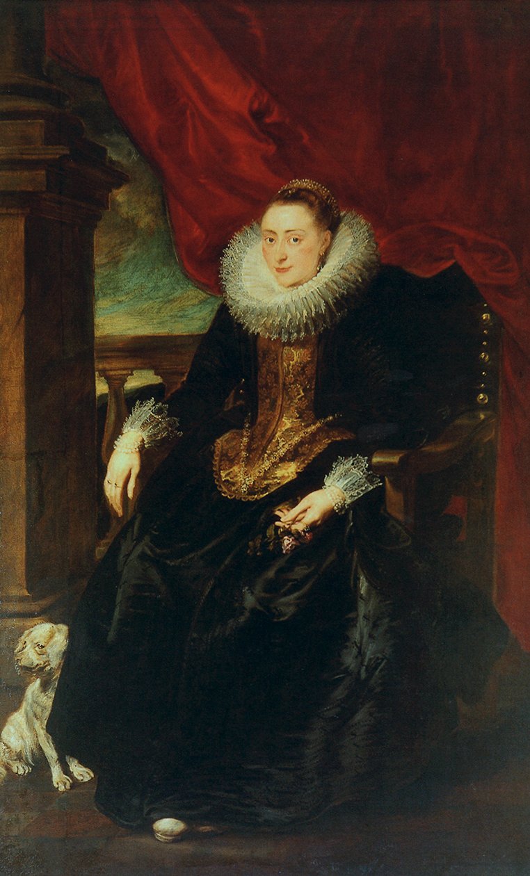 Portræt af en kvinde, muligvis Gertrudis Wiegers af Anthony van Dyck