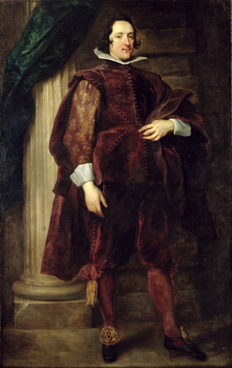 Portræt af en italiensk adelsmand, 1624-27 af Anthony van Dyck