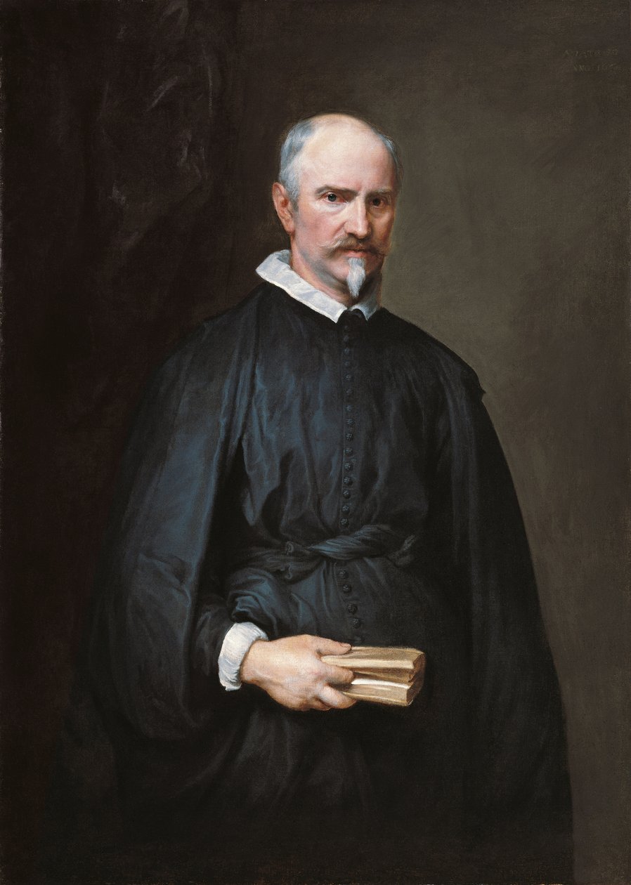 Portræt af kanonen Antonio de Tassis (-) af Anthony van Dyck
