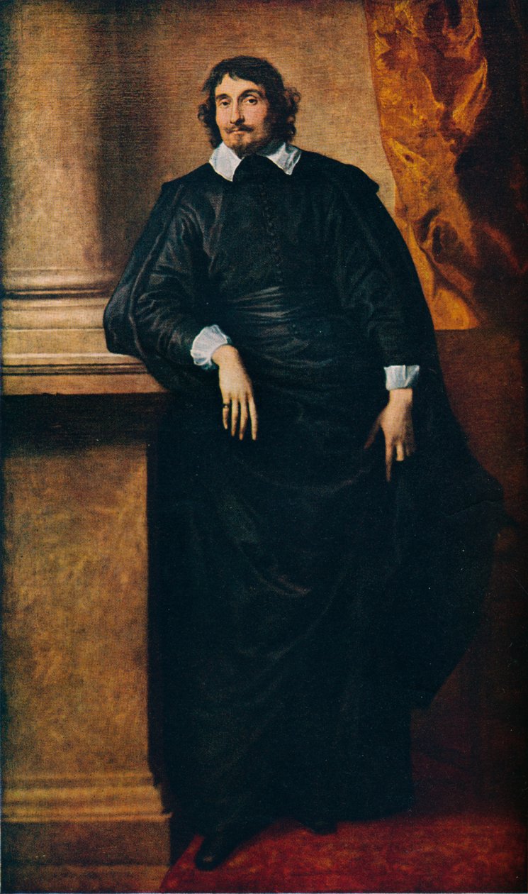 Portræt af abbeden Scaglia, 1634 af Anthony van Dyck
