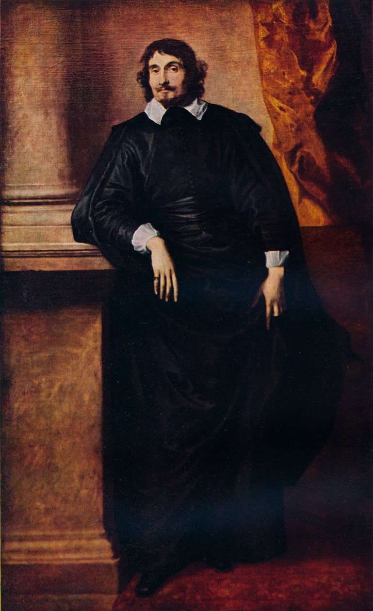 Portræt af Abbe Scaglia, 1634 af Anthony van Dyck